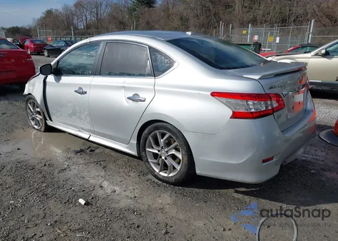 2013 Nissan Sentra Sr из США, поврежденный, VIN 3N1AB7AP8DL661032